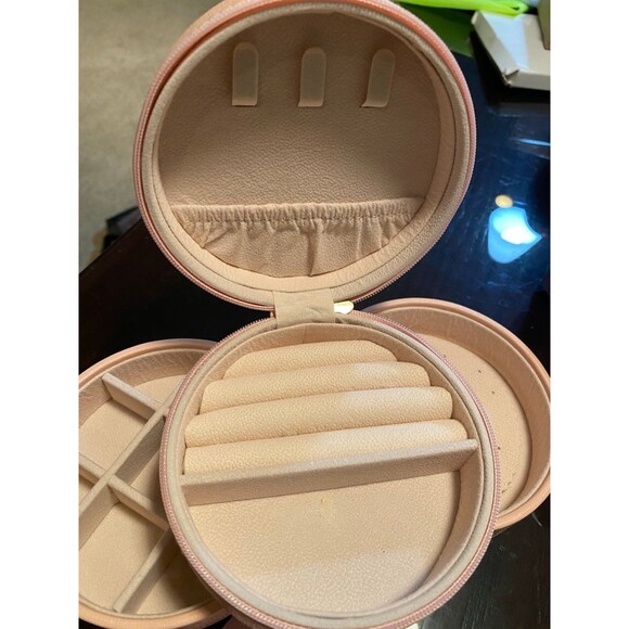 NWT Celosia Travel Jewelry Organizer, with detachable portable  travel case pink - Picture 9 of 12